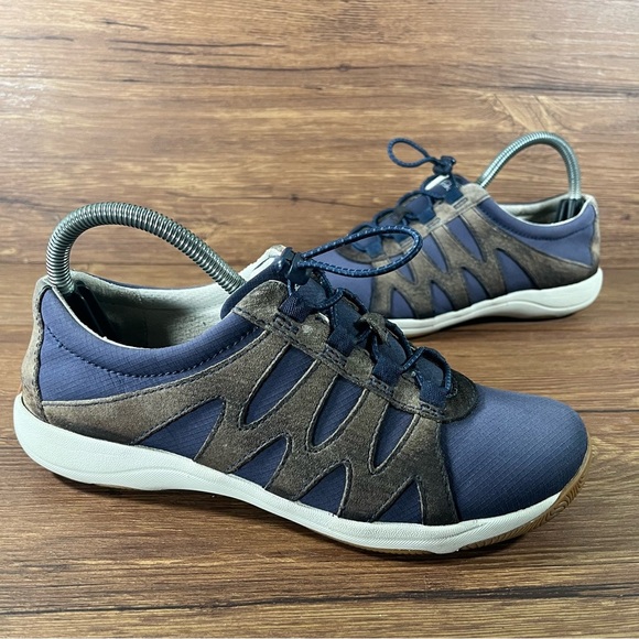 DANSKO Helen Blue Suede Slip-On Sneakers Women’s Size 8 (38) Shoes - Picture 1 of 11